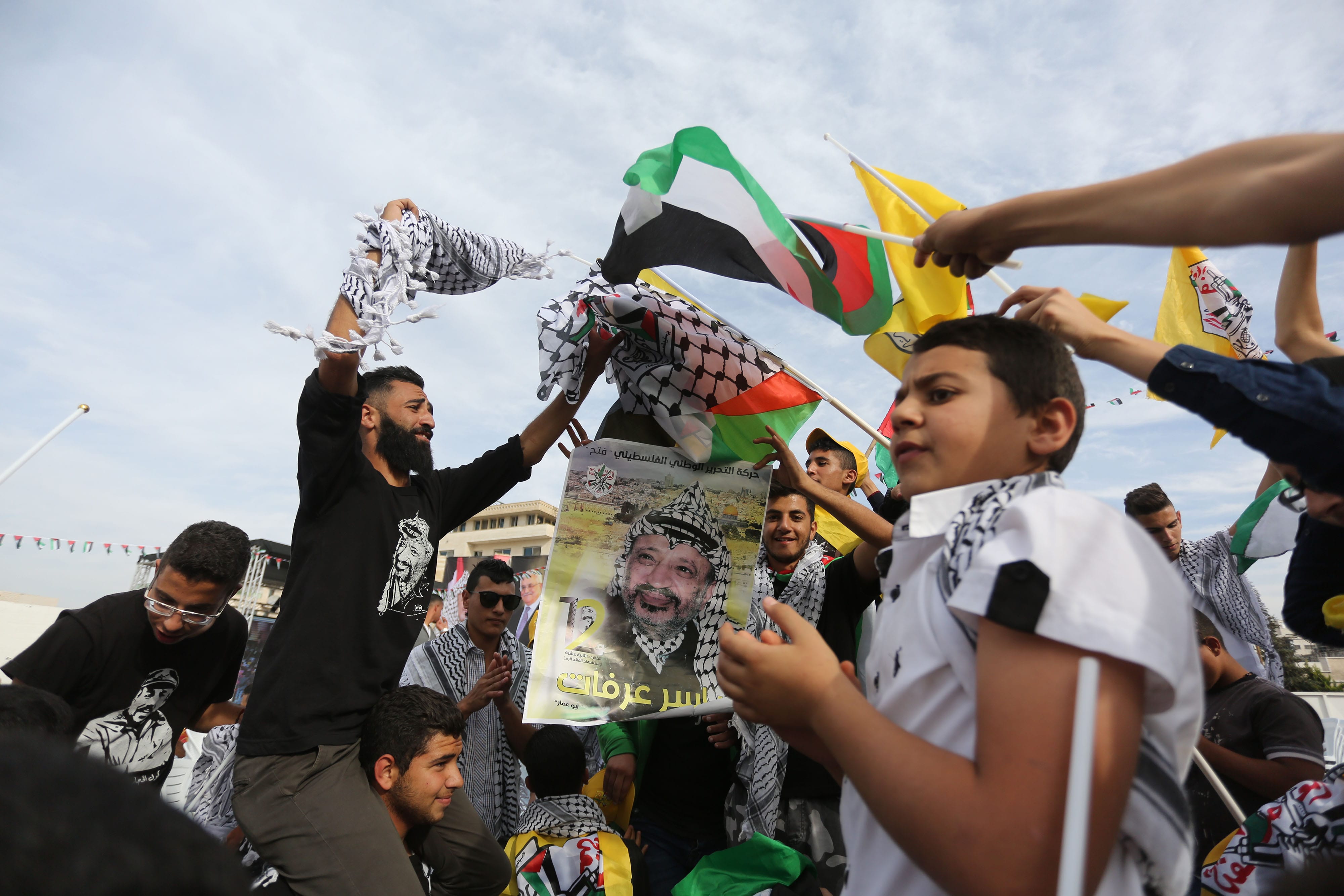 Demonstration to commemorate Yasser Arafat – Middle East Monitor