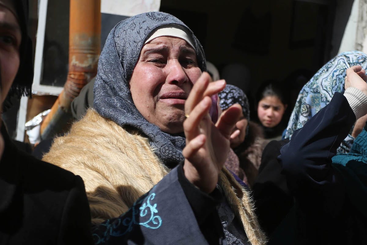 24-year-old Abu Gus, slain by occupation forces, laid to rest in ...