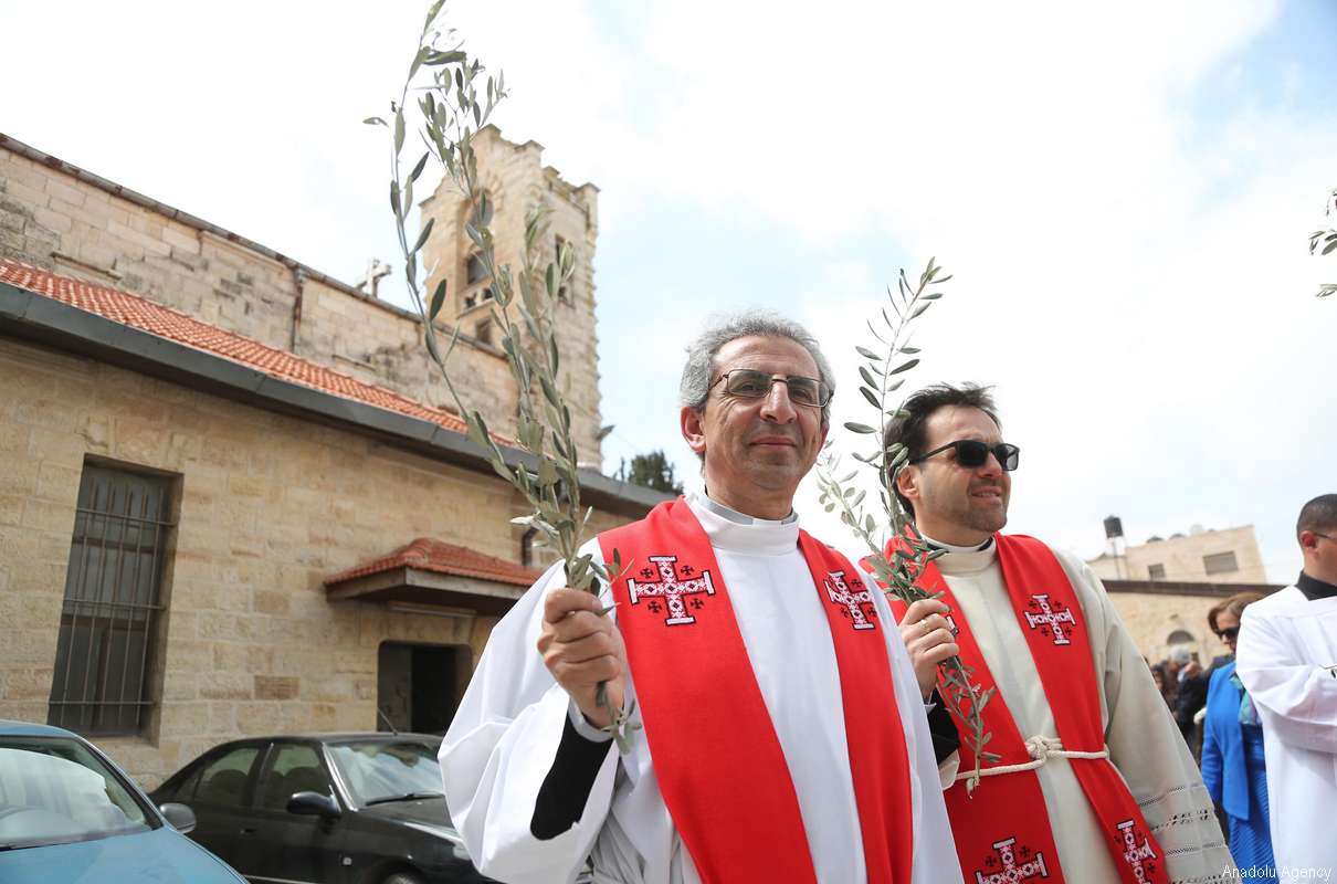 Palestinian Christians Celebrate Palm Sunday In Ramallah – Middle East ...