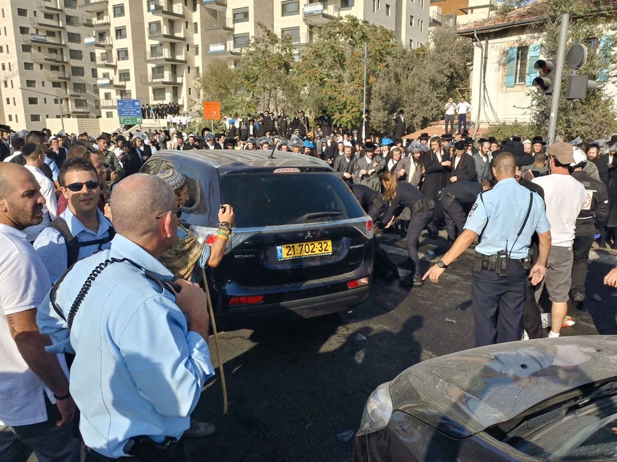 Ultra-Orthodox Protesters Arrested In Violent Clash In Jerusalem ...