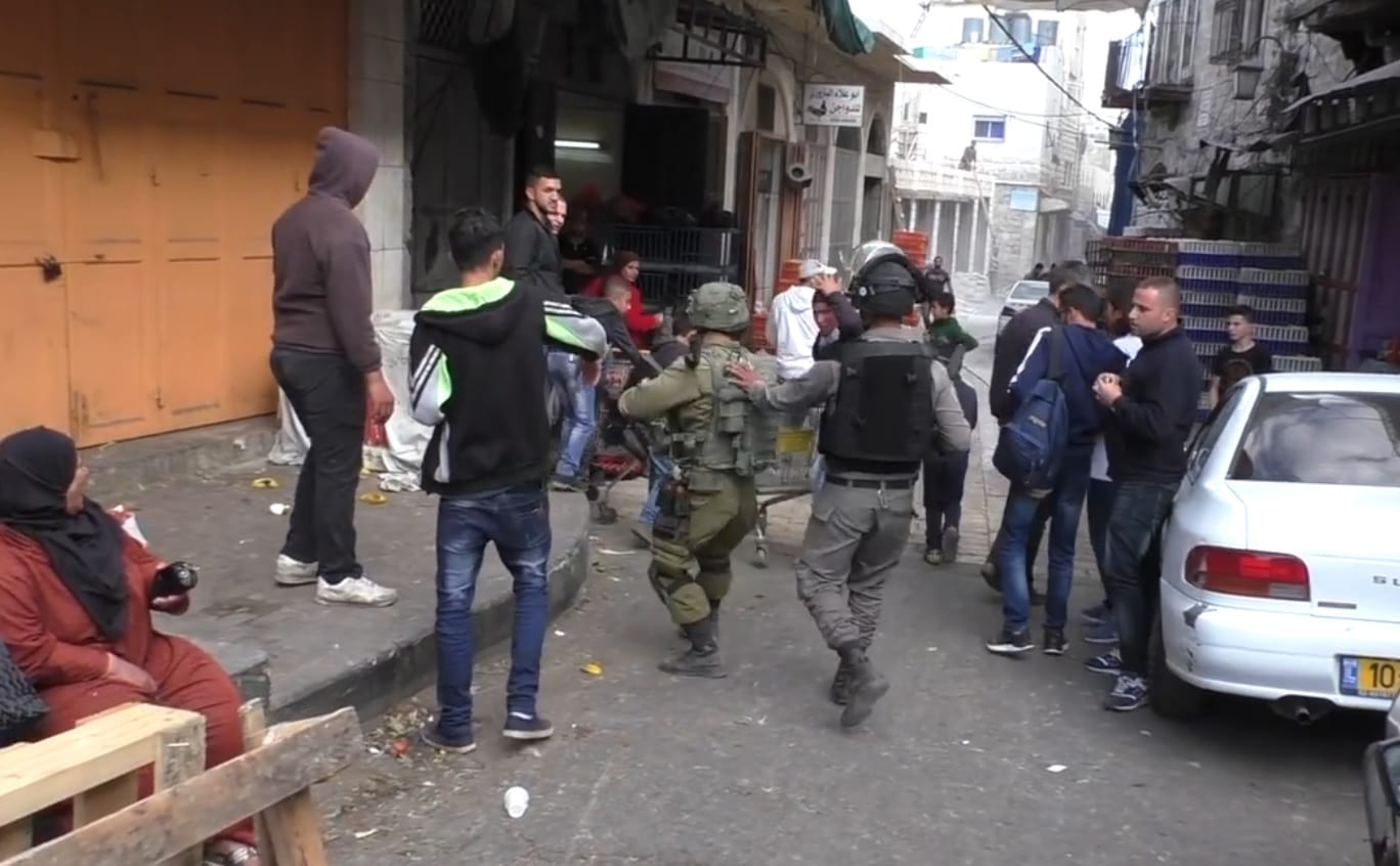 New video shows Israeli soldier striking Palestinian child with gun ...