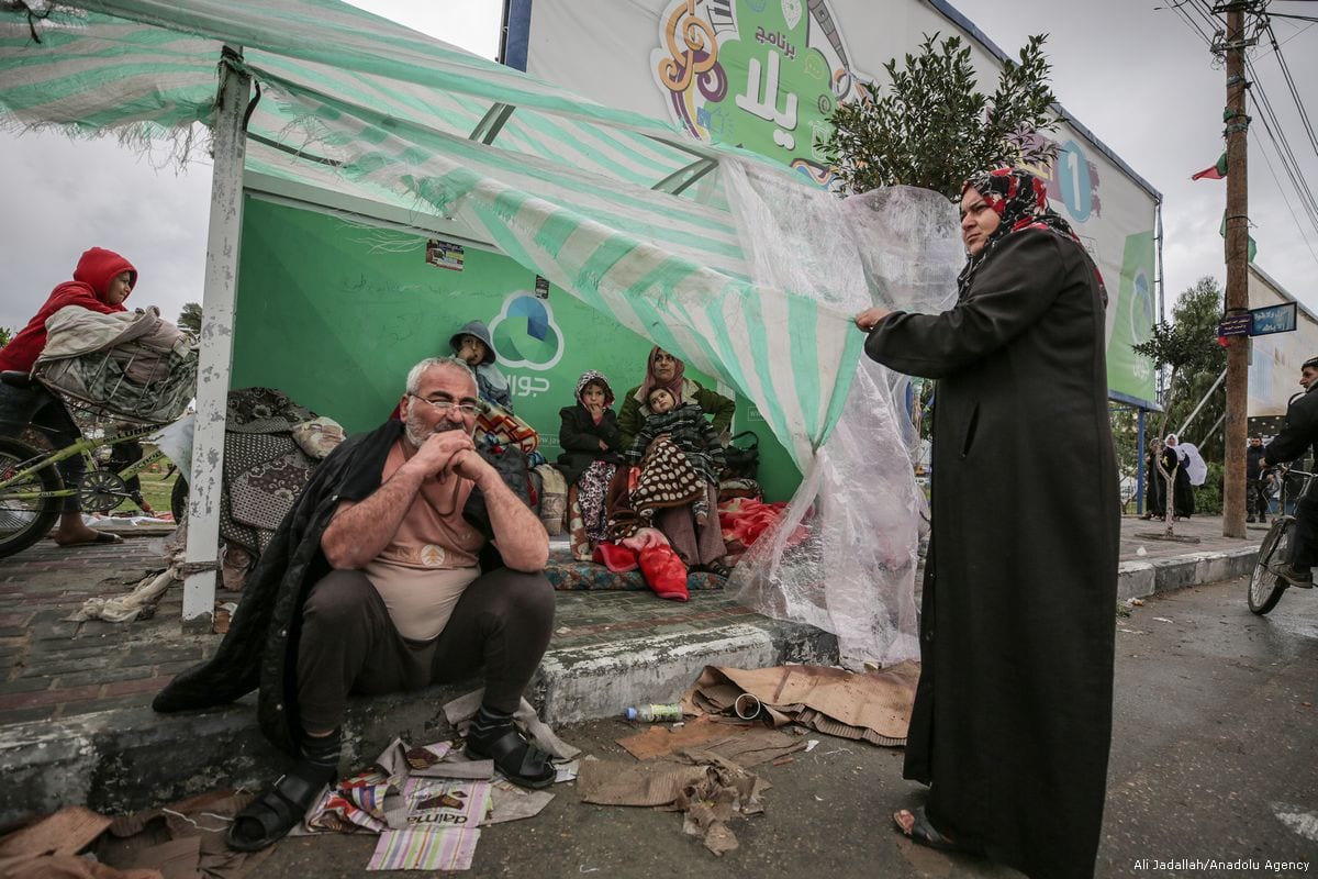 Homeless Families Take Shelter In Makeshift Tents In Gaza Middle East   2018 2 15 Homeless Families Take Shelter In Makeshift Tents In Gaza20180215 2 28723536 30789124 