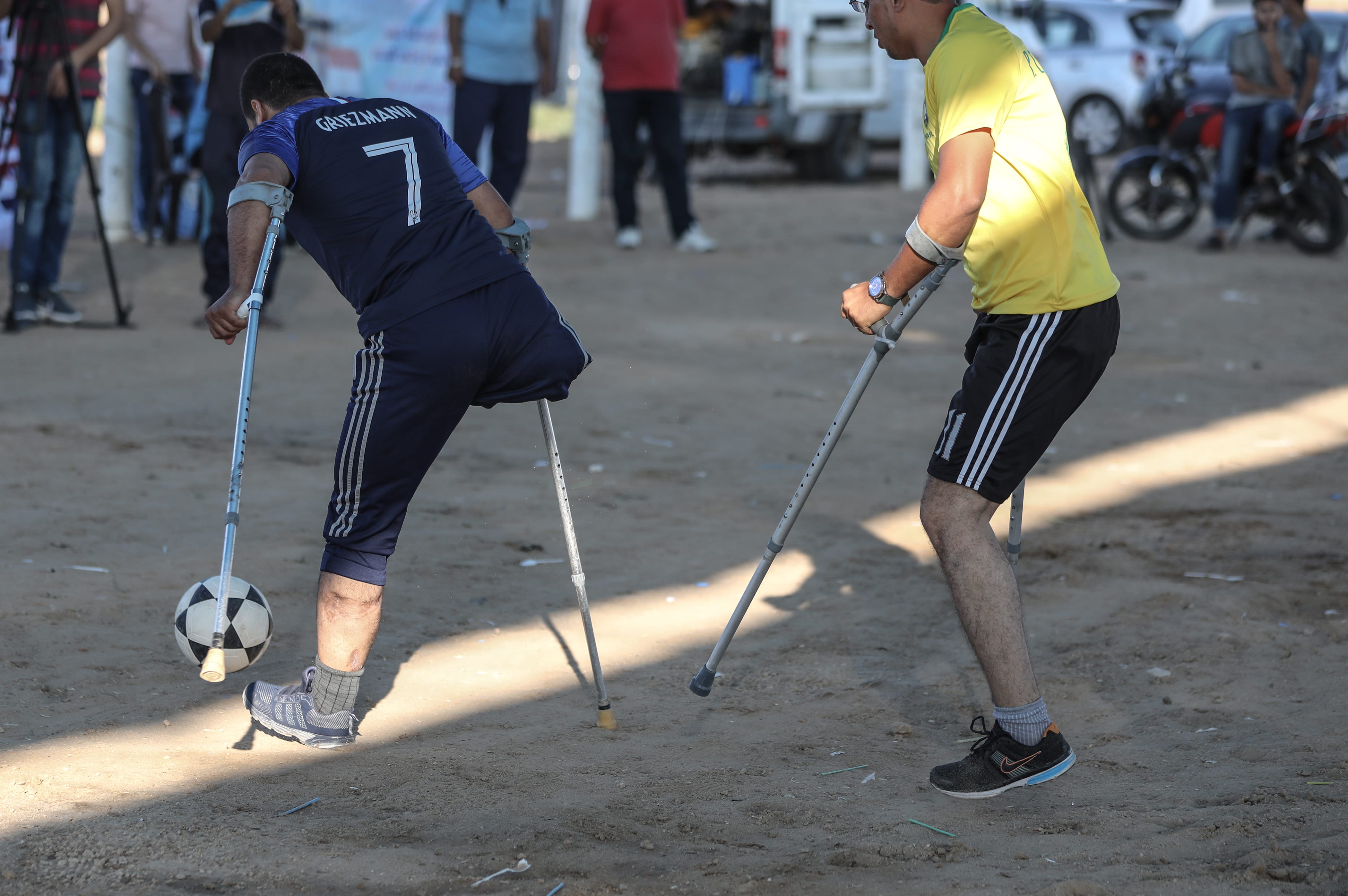 Disabled Palestinian Football Players – Middle East Monitor