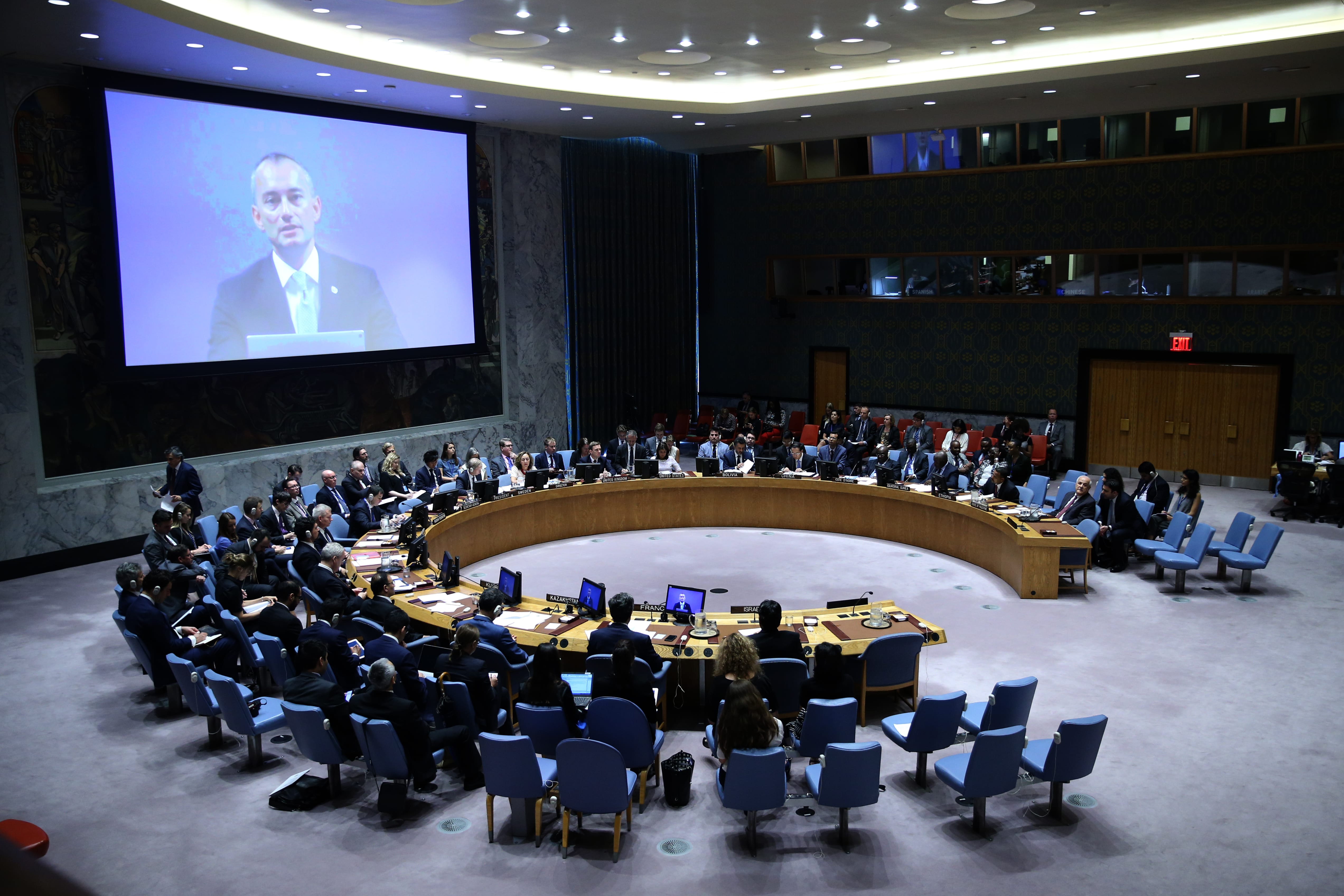 UK Takes Over UN Security Council Presidency: Yemen, Syria, Israel ...