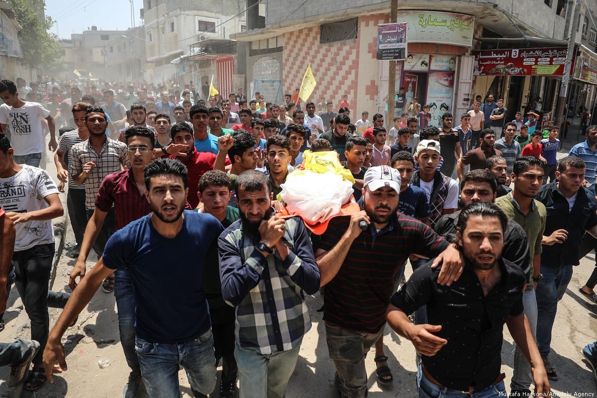 Palestinian Teen Succumbs To Wounds Sustained In Great March Of Return ...