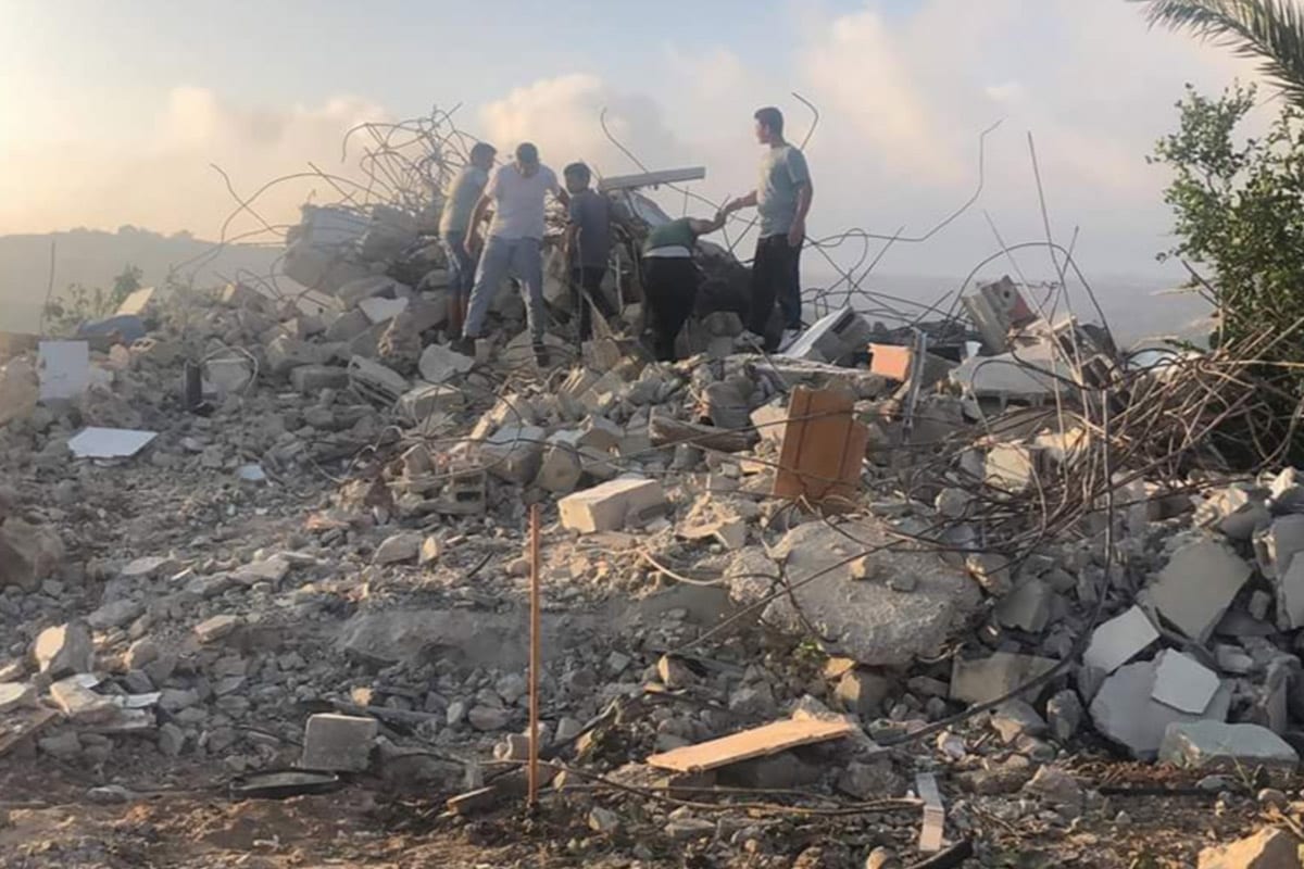 Israel Demolishes Palestinian Home In Act Of ‘collective Punishment ...