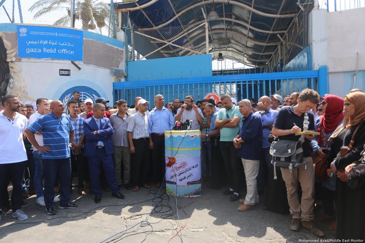 UNRWA agrees temporary deal to end Gaza workers’ protests – Middle East