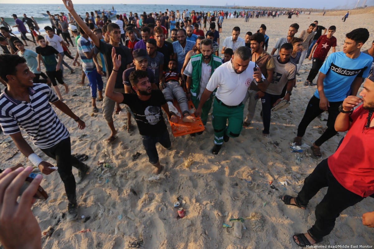 Israel shoots protesters against Gaza sea ‘buffer zone’ – Middle East ...