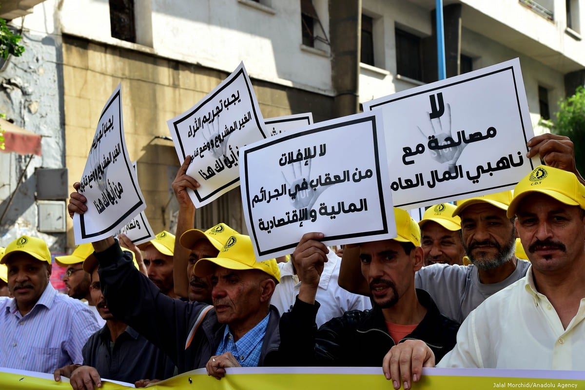 Hundreds protest rampant corruption, bribery in Morocco – Middle East ...