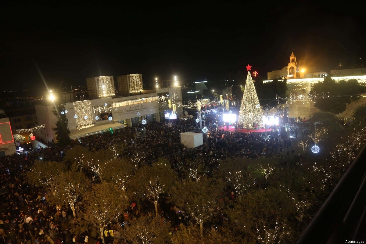 Christmas celebrations in Bethlehem Middle East Monitor