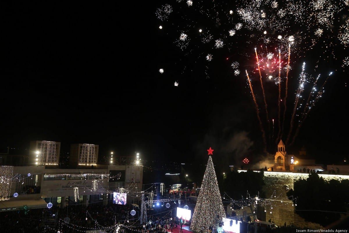 Christmas celebrations in Bethlehem Middle East Monitor