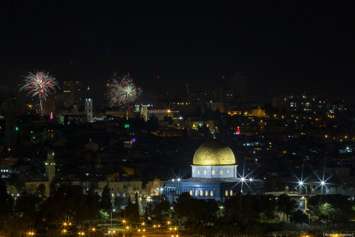 New Year celebrations in Jerusalem Middle East Monitor