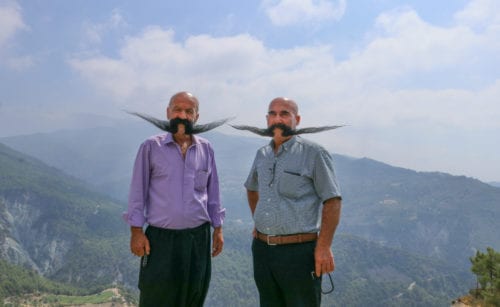 Turkish Men With Long Mustache In Turkey S Hatay Middle East Monitor