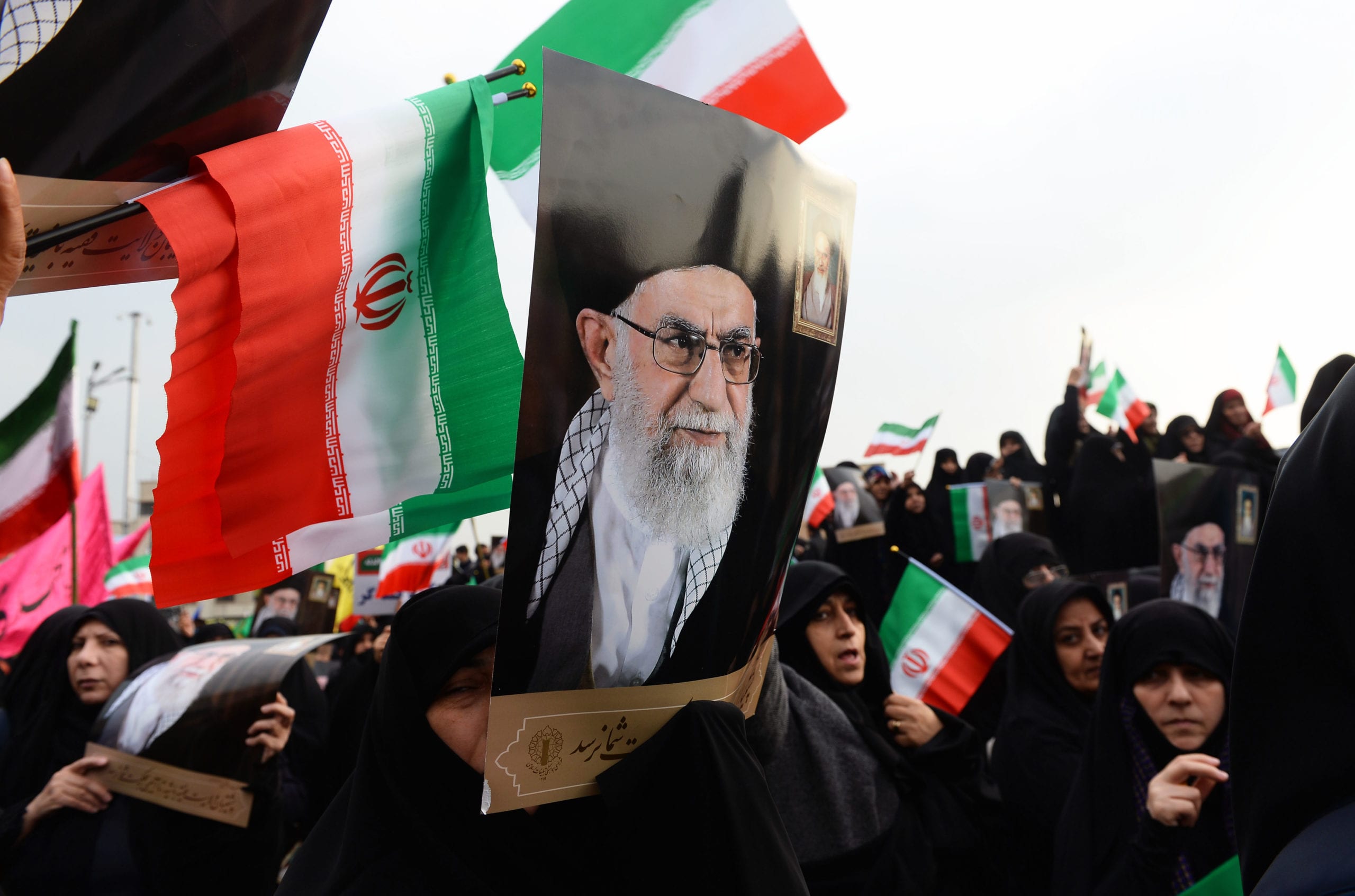 Iran Stages Pro-government Rallies After Days Of Violent Unrest ...