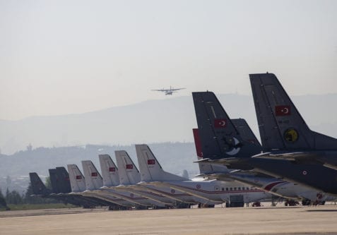 ANKARA, TURKEY – MAY 12: Turkish Armed Forces’ Plane Loaded With ...