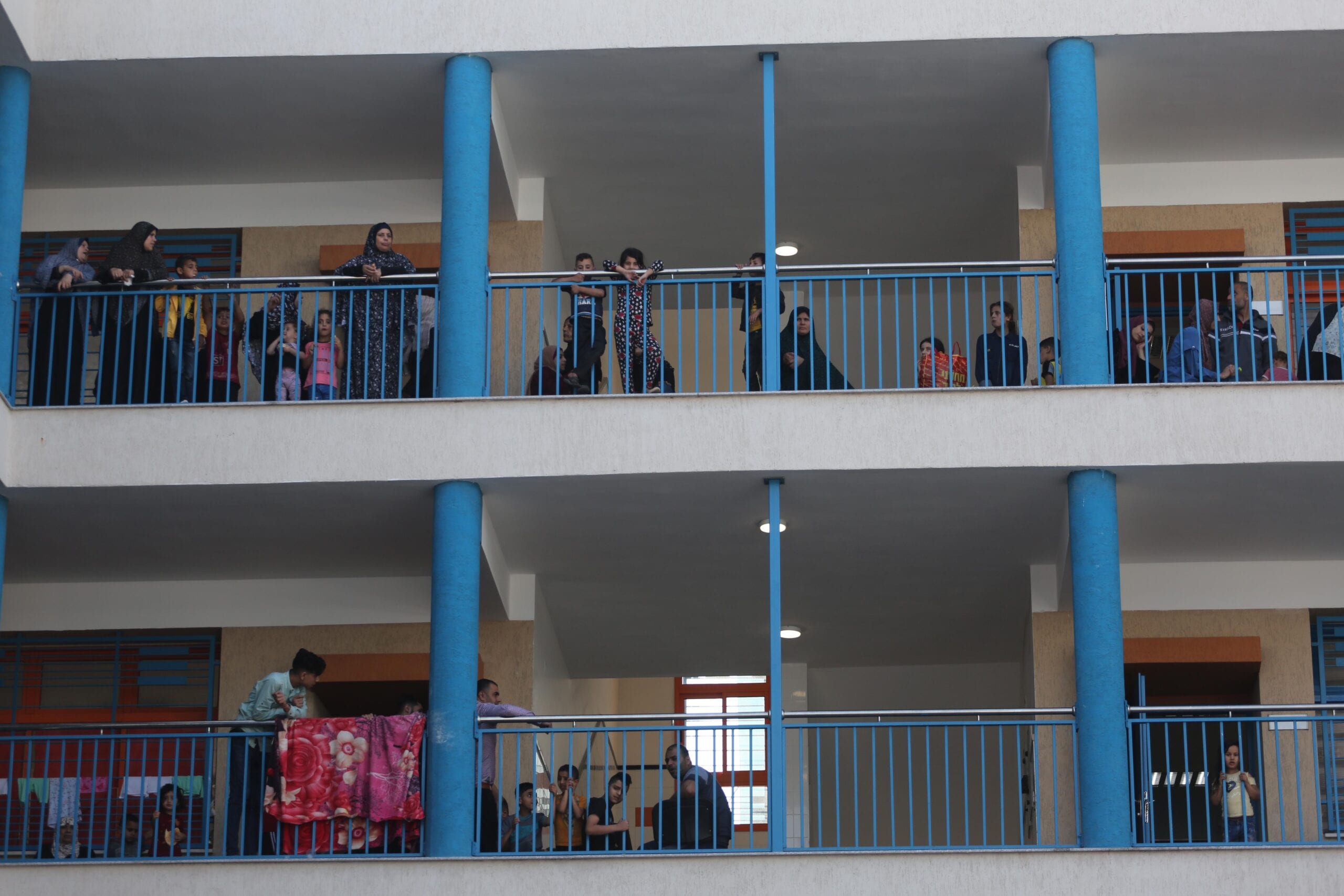 Palestinians head to UNRWA schools for refuge as Israeli bombing