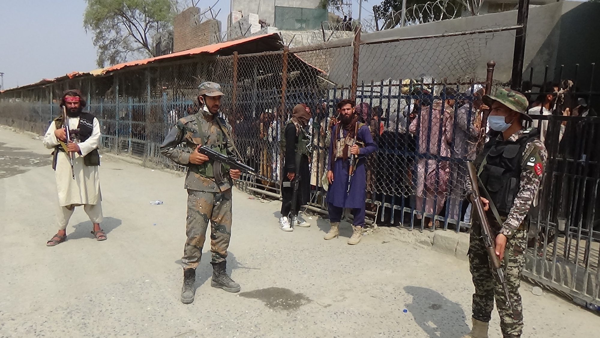 Taliban, Pakistan Forces Clash At Border Over Alleged Building Of ...