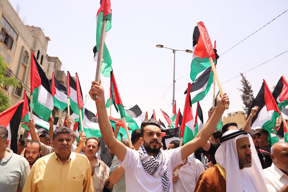 Gaza holds flag march to counter right-wing Israeli procession in ...