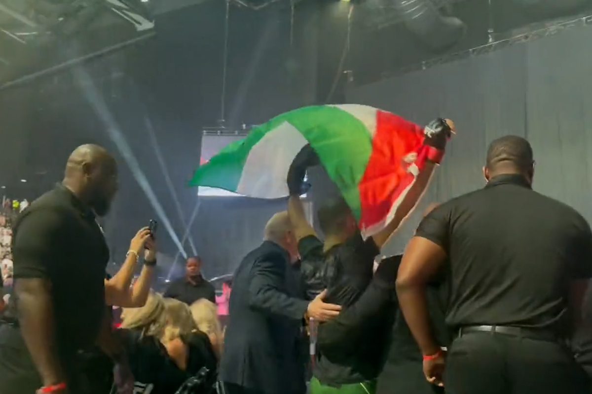 Khabib Palestine Flag