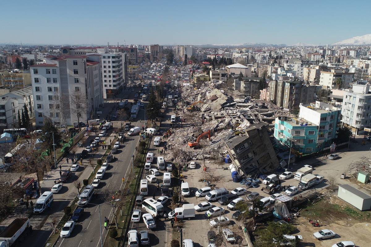 7.7 Magnitude Kahramanmaras Earthquake Jolts Turkiye’s Adiyaman ...