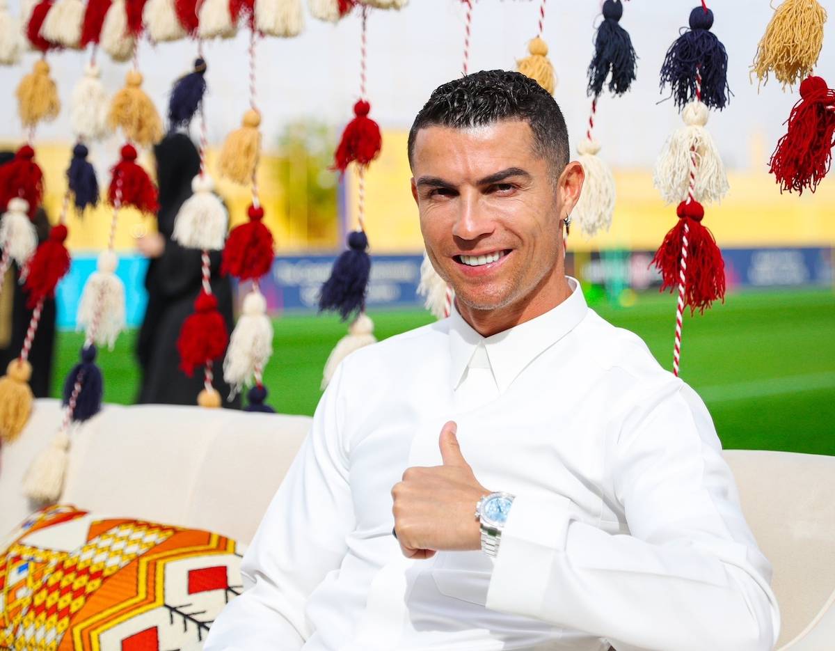 Cristiano Ronaldo Celebrates Founding Anniversary Of Saudi Arabia ...