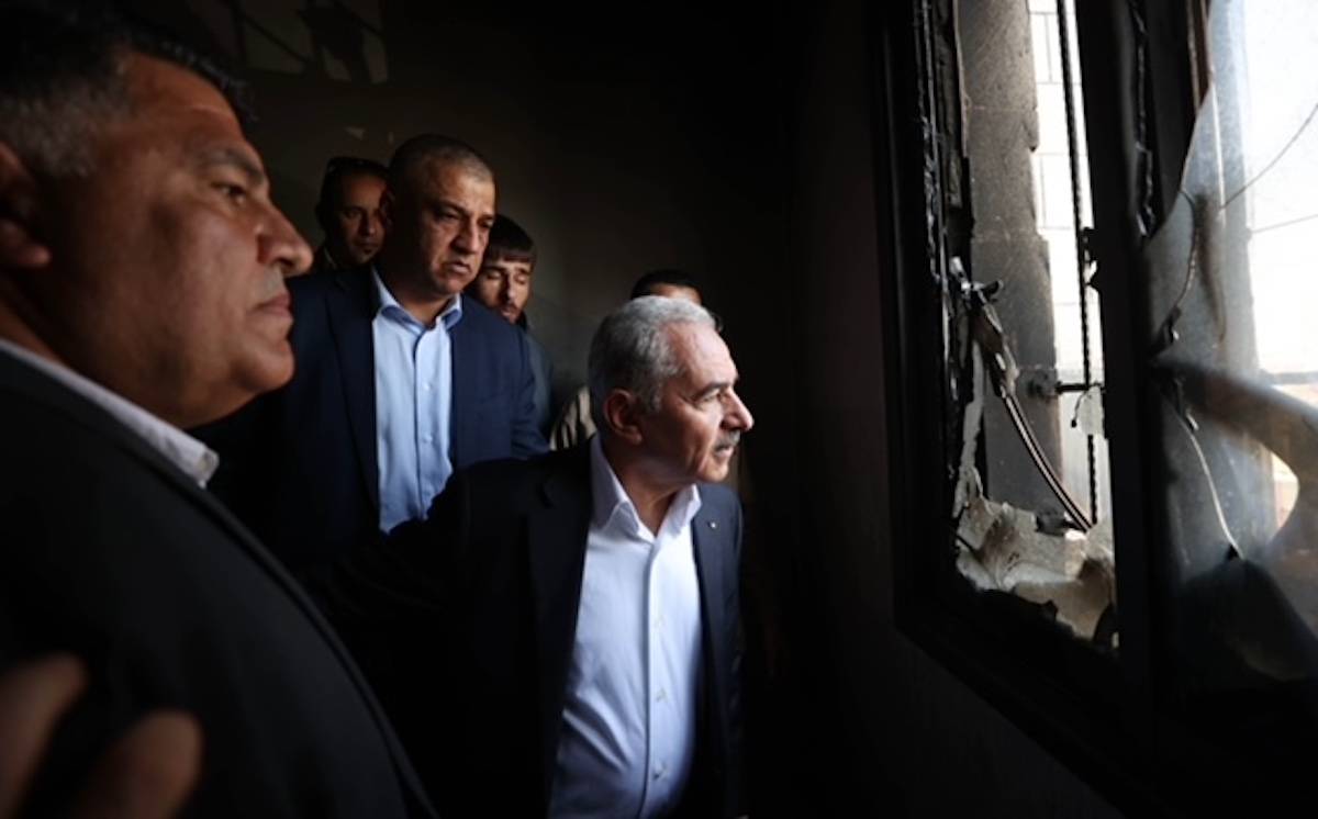 Palestinian Prime Minister Mohammad Shtayyeh In Nablus – Middle East ...