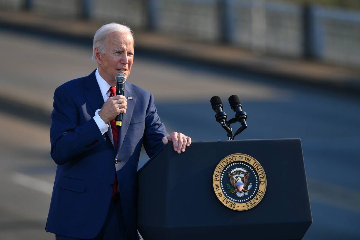 US President Joe Biden Delivers Remarks At Edmund Pettus Bridge ...