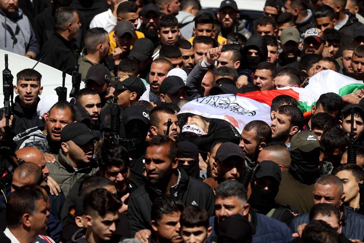 Funeral Of Palestinians Killed By Israeli Forces In West Bank – Middle ...