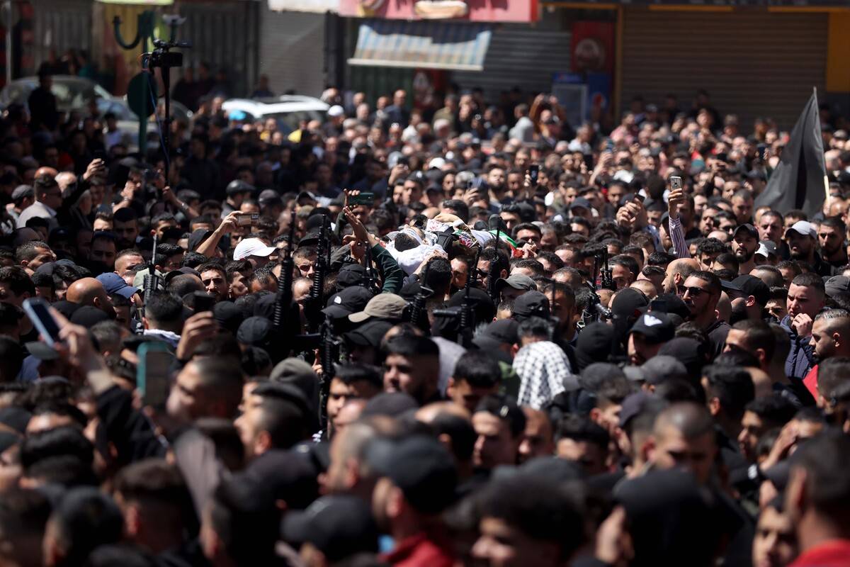 Funeral Of Palestinians Killed By Israeli Forces In West Bank – Middle ...