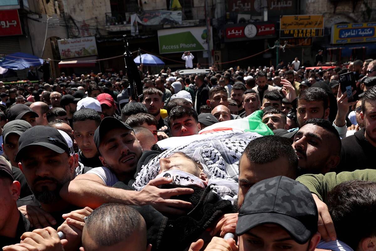 Funeral Of Palestinians Killed By Israeli Forces In West Bank – Middle ...