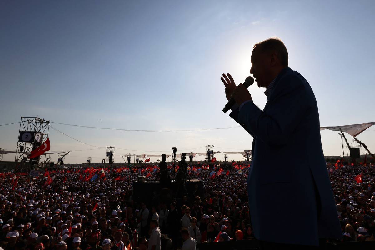 Turkish President Erdogan Holds Election Rally In Istanbul – Middle ...