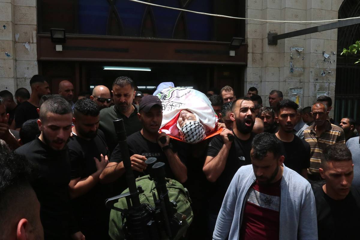 Funeral Of Palestinian Killed In Israeli Raid – Middle East Monitor