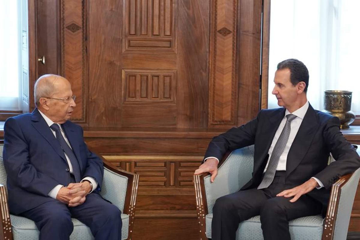 Assad Assures Aoun That He Is ‘not Interfering’ In Choice Of Lebanon ...