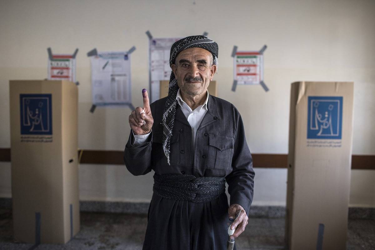 Polls In Northern Iraq Kurdish Regional Government Set For February   GettyImages 957619102 