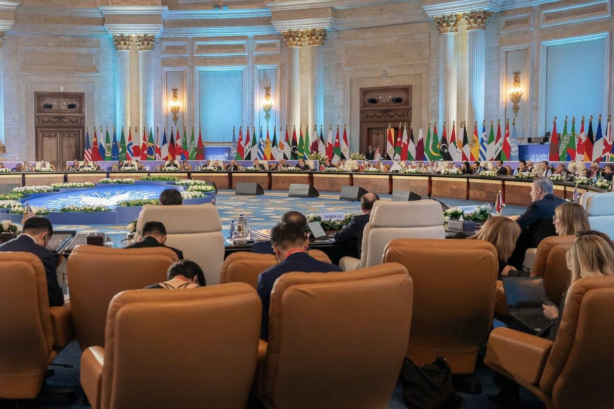 Cairo Peace Summit begins to discuss developments in IsraelPalestine