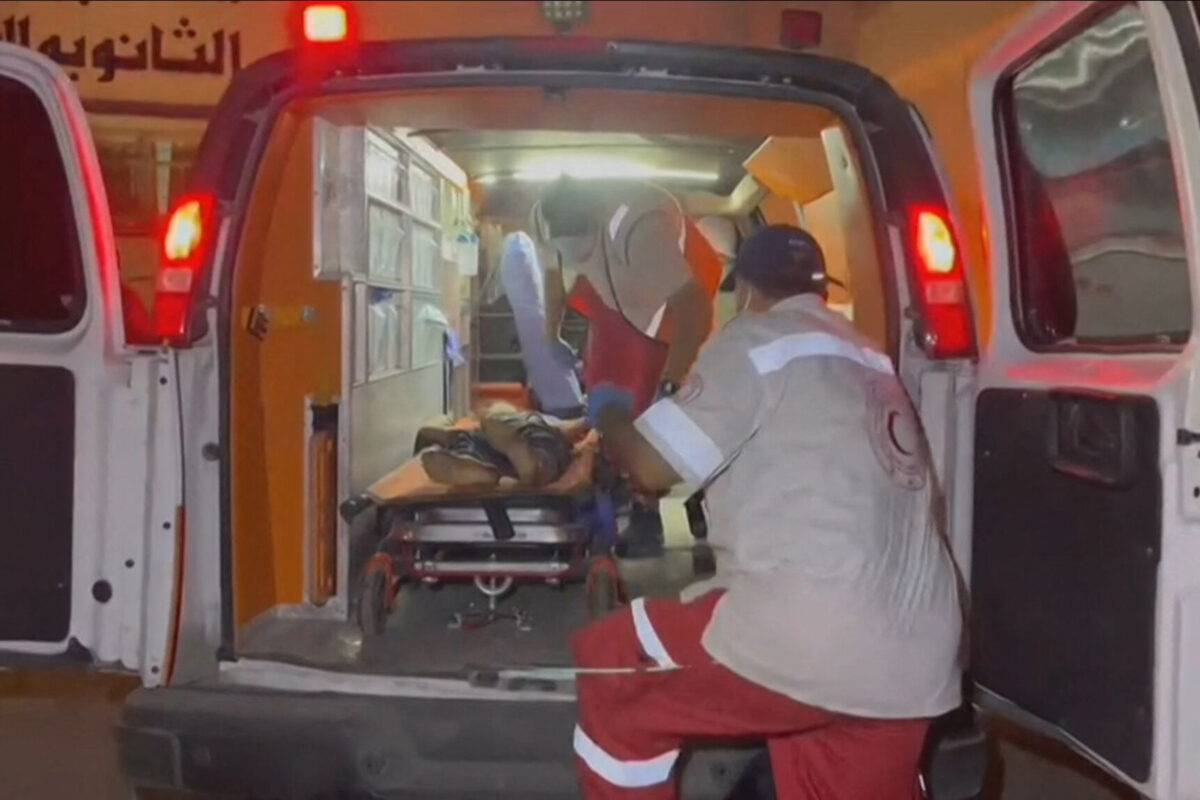 Nurse Describes Havoc Of Gaza Ambulance Convoy Hit By Israeli Strike ...