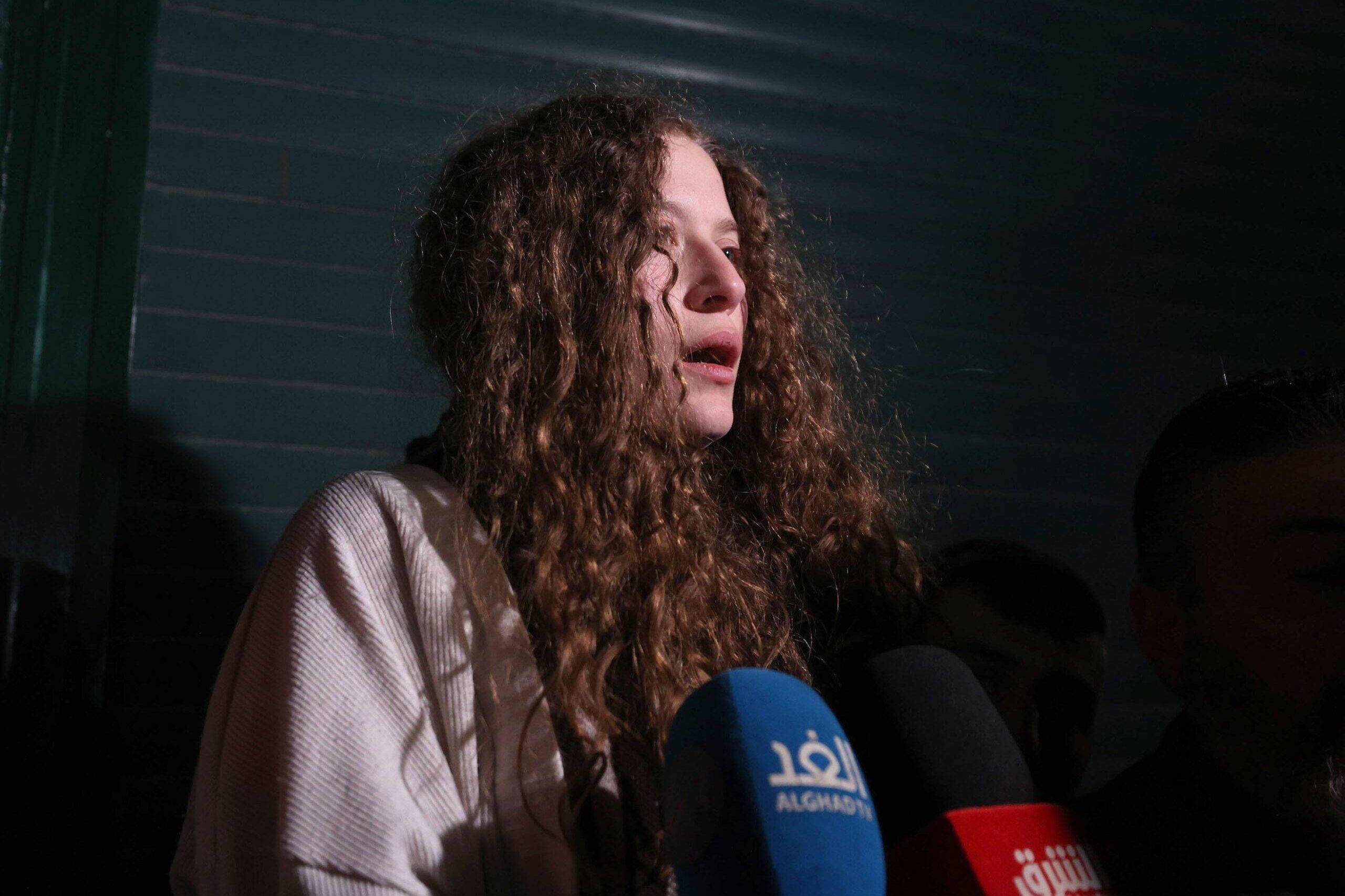 Released Ahed Tamimi Says Women In Israels Jails Are Beaten Left