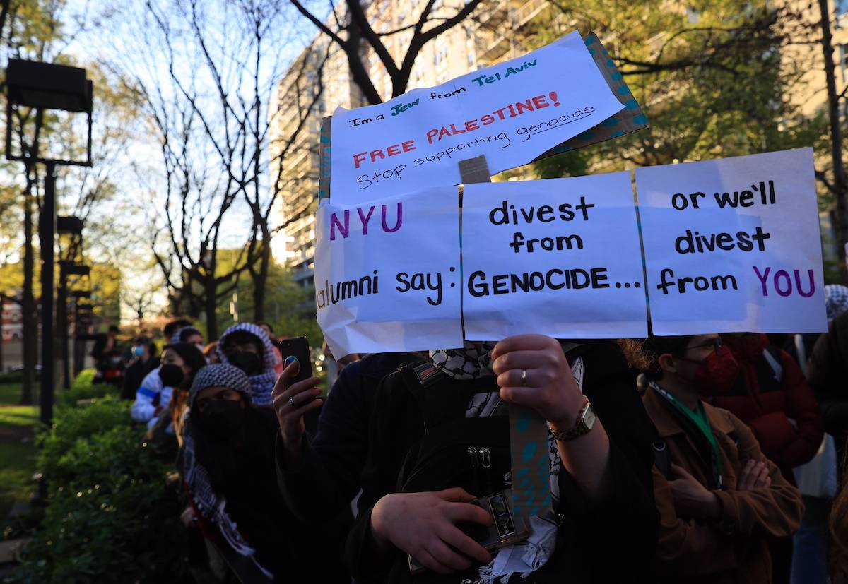 New York University adopts new speech code making Zionism a protected ...